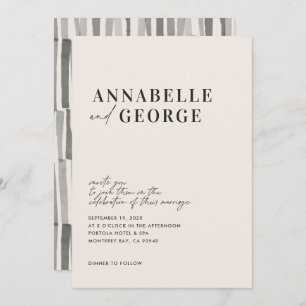 Modern elegant minimal typography black and white
