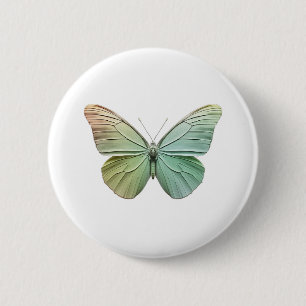 Modern elegant minimalist Butterfly Design 6 Cm Round Badge