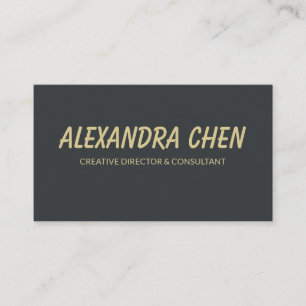 Modern Elegant Minimalist QR Code Business Card