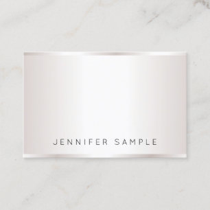 Modern Elegant Minimalist Template Luxurious Business Card