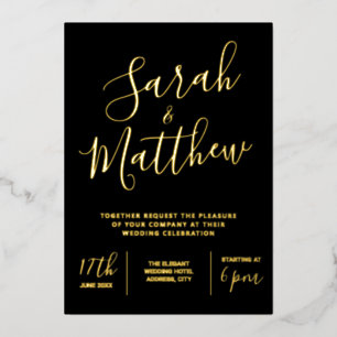 Modern Elegant Minimalist Wedding