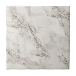 Modern Elegant Minimalist White Marble Texture Ceramic Tile