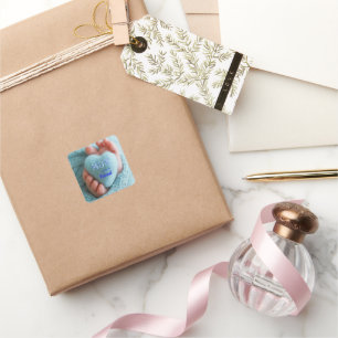 Modern Elegant Mother’s Day Forever my Friendcard Square Sticker