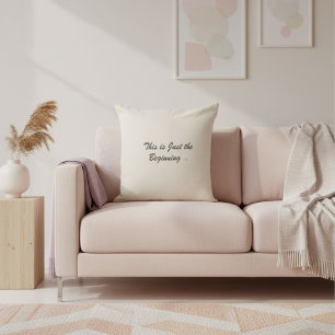  Modern elegant motivational quote typography  Cushion