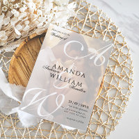 Modern Elegant Names Script Photo Wedding