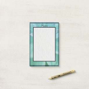 Modern Elegant Ocean White Paper Post-it Notes