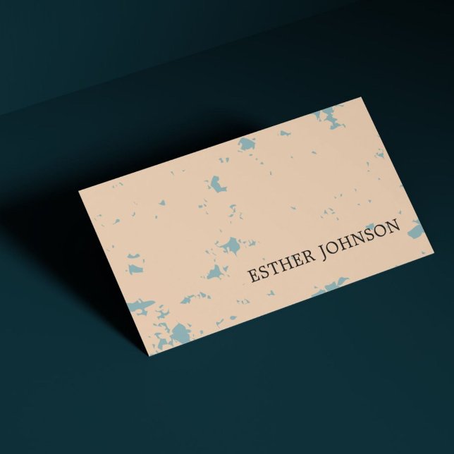 Modern Elegant Pastel Pattern  Business Card (Creator Uploaded)
