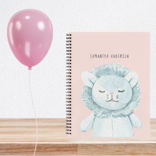 Modern Elegant Pastel Pink Baby Gift For Mum To Be Notebook