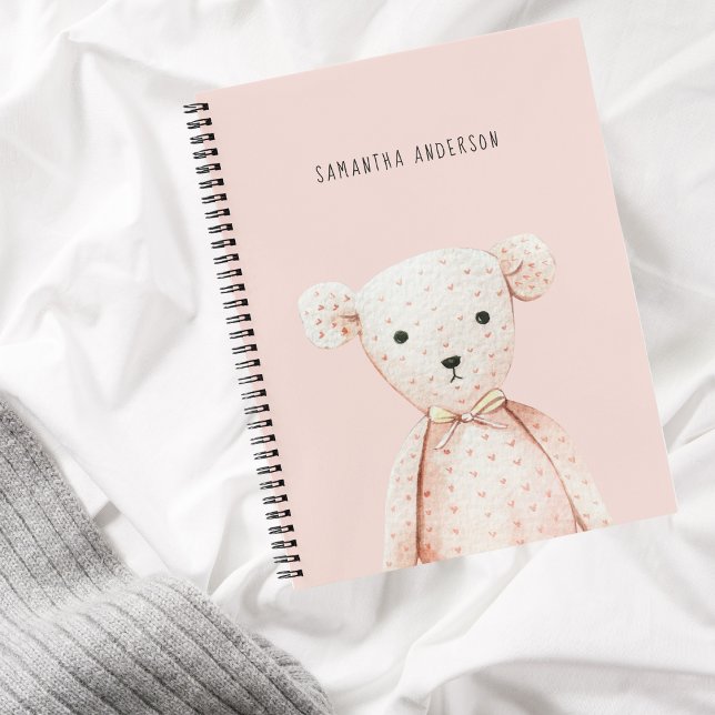 Modern Elegant Pastel Pink Baby Gift For Mum To Be Notebook (Creator Uploaded)