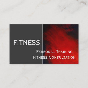 Modern Elegant Personal Trainer Business Card