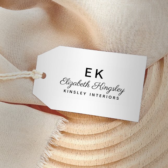 Modern Elegant Personalised Name and Business Self-inking Stamp (Creator Uploaded)