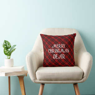 Modern & Elegant Plaid Cushion