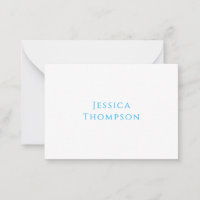 Modern Elegant Plain Simple Professional Name
