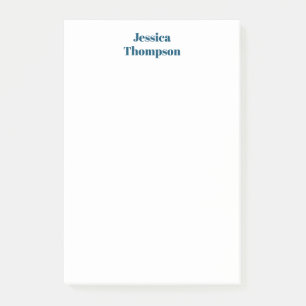Modern Elegant Plain Simple Professional Post-it Notes