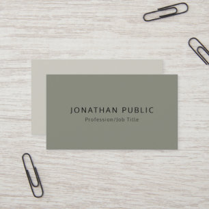 Modern Elegant Premium Silk Finish Luxury Template Business Card