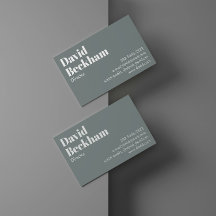 Modern elegant professional Business Cards