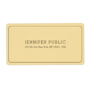 Modern Elegant Professional Template Gold Shipping