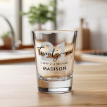 Modern Elegant Script Twenty One 21st Birthday Shot Glass<br><div class="desc">Modern Elegant Script 21st Birthday Shot Glass</div>