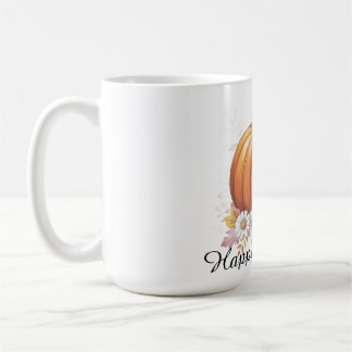 Modern elegant simple Halloween pumpkin Coffee Mug