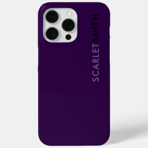 Modern elegant simple minimalist  iPhone 15 pro max case