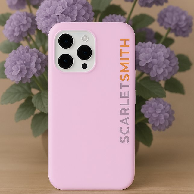 Modern elegant simple minimalist   Case-Mate iPhone case (Creator Uploaded)