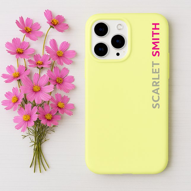 Modern elegant simple minimalist   Case-Mate iPhone case (Creator Uploaded)