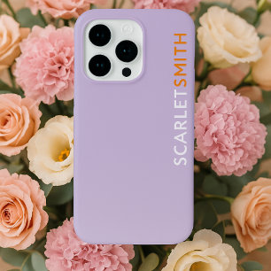 Modern elegant simple minimalist iPhone 15 pro case