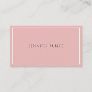 Modern Elegant Simple Trendy Design Professional Business Card