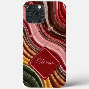 Modern elegant sleek bright gradient Case-Mate iP iPhone 13 Pro Max Case