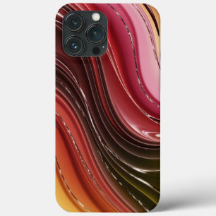Modern elegant sleek bright gradient iPhone 13 pro max case