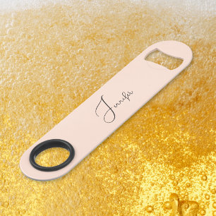Modern Elegant Stylish Trendy Monogram Rose Gold