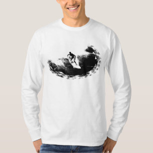 Modern Elegant Surfer Trendy Template Pop Art T-Shirt