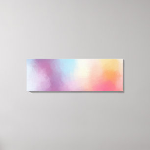 Modern Elegant Trendy Colourful Abstract Artwork Canvas Print