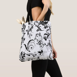 Modern Elegant Trendy Decorative Tote Bag