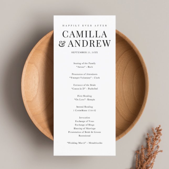Modern Elegant Type Black and White Wedding (Creator Uploaded)