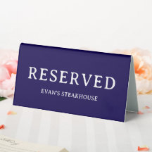 Modern Elegant Typography Simple Clean Reserved