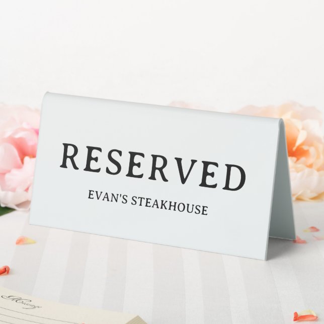 Modern Elegant Typography Simple Clean Reserved (In SItu (Wedding))