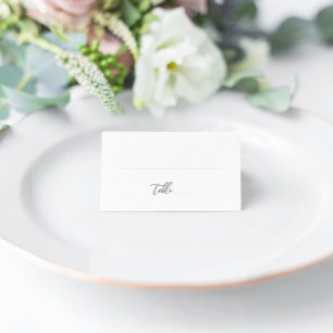 Modern Elegant Wedding Blank Place Cards