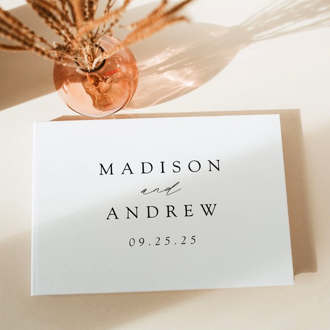 Modern Elegant Wedding Guest Book (Creator Uploaded)