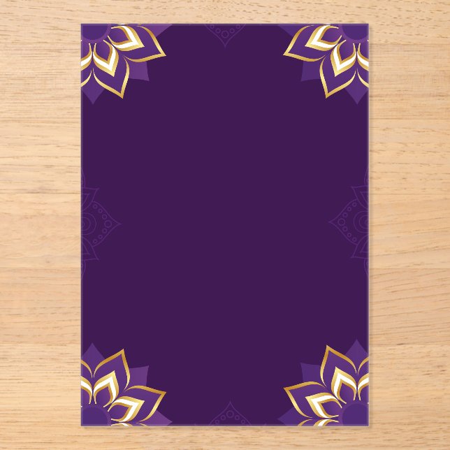 Modern Elegant Wedding Invitation (Front)