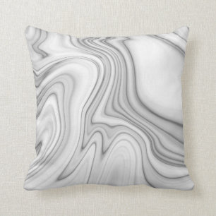 Modern Elegant White Marble Pattern Cushion