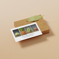 Modern Elegant White Nutrition Coach Chef