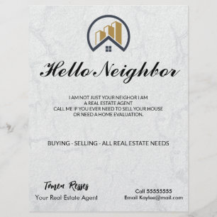 Modern Elegant White Real Estate Flyer