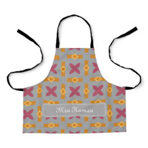 Modern Elengant Personalised Gourmet Kitchen Apron