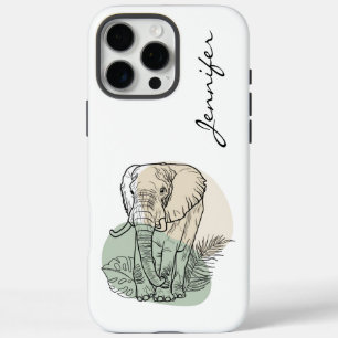Modern Elephant iPhone  16 Pro Max Case
