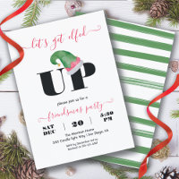 Modern Elfed Up Friendsmas Christmas Holiday Party