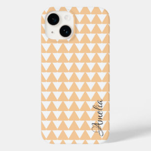 Modern Eligant Retro Line Monogram Case-Mate iPhone 14 Case
