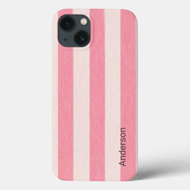 Modern Eligant Retro Line Monogram Case-Mate iPhone Case (Back)