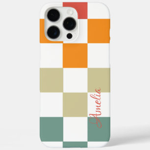 Modern Eligant Retro Line Monogram iPhone 16 Pro Max Case