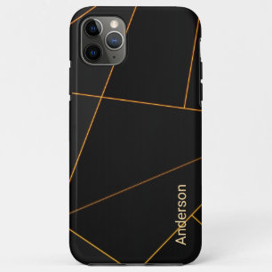 Modern Eligant Retro Line Monogram iPhone 11 Pro Max Case